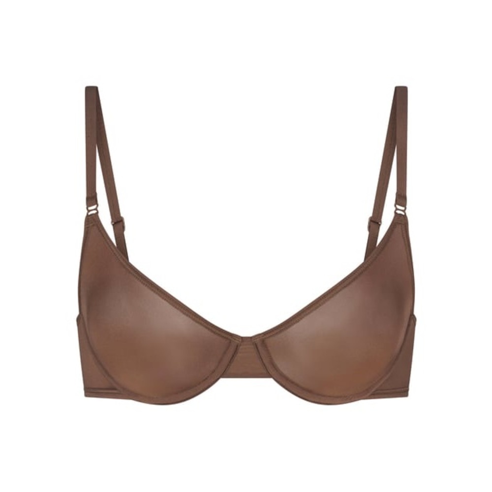 NWT Skims Jelly Sheer Unlined Bra in Sienna